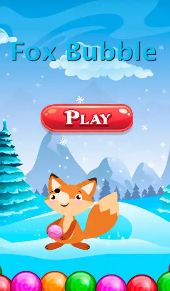 Play Fox Bubble as an online game Fox Bubble with UptoPlay