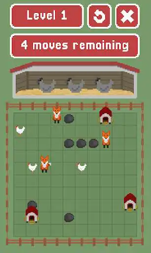 Play Foxes and Chickens  and enjoy Foxes and Chickens with UptoPlay