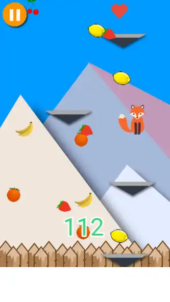 Play FoxJump as an online game FoxJump with UptoPlay
