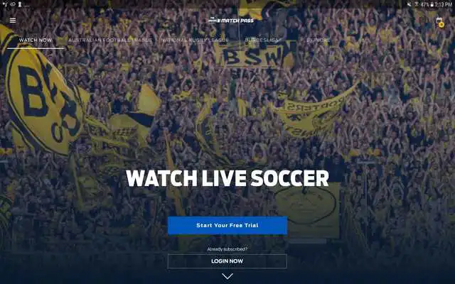 Play FOX Soccer Match Pass Play FOX Soccer Match Pass