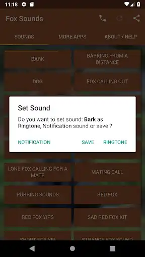Play Fox Sounds as an online game Fox Sounds with UptoPlay