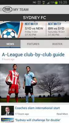 Play FOX SPORTS A-League