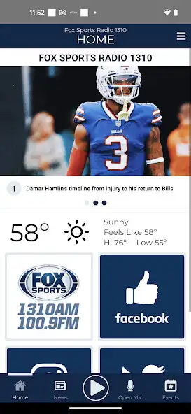 Play Fox Sports Radio 1310 as an online game Fox Sports Radio 1310 with UptoPlay