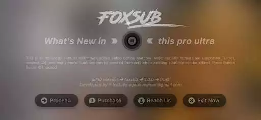 Play FoxSub: Subtitle Editor  and enjoy FoxSub: Subtitle Editor with UptoPlay