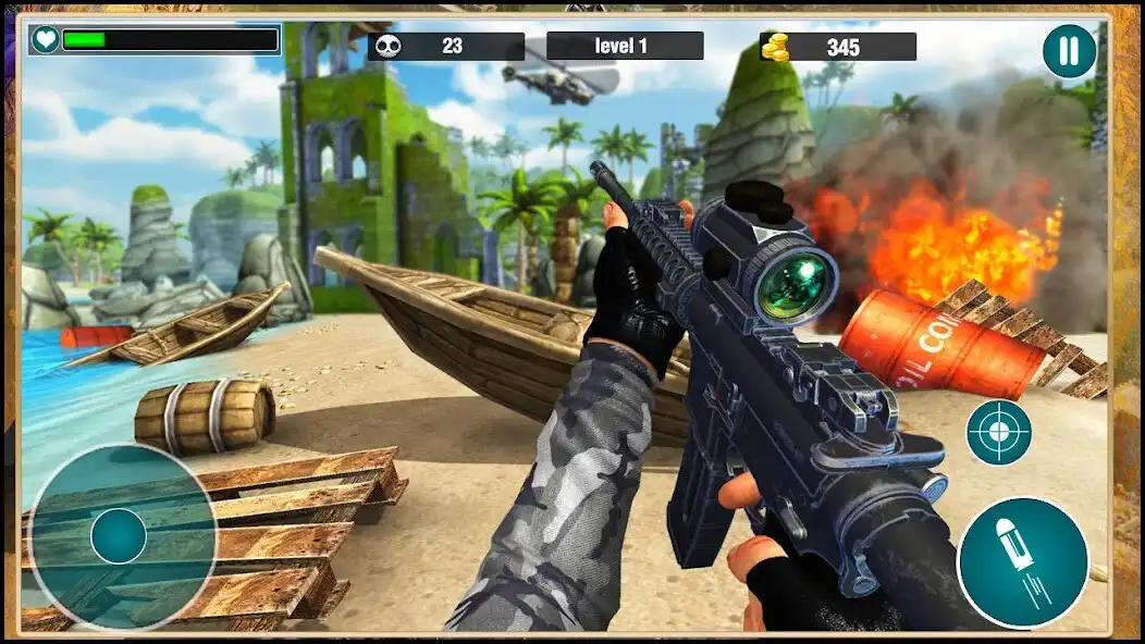 Play FPS Assault Shooter 3D  and enjoy FPS Assault Shooter 3D with UptoPlay