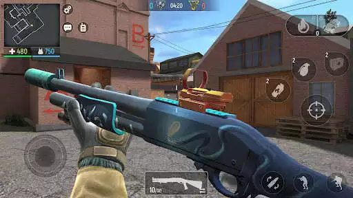 Play FPS Battle Royale:firing squad battleground as an online game FPS Battle Royale:firing squad battleground with UptoPlay