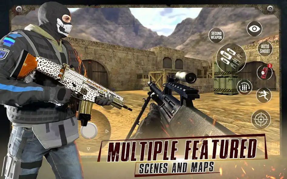 Play FPS Commando CS Special Forces as an online game FPS Commando CS Special Forces with UptoPlay