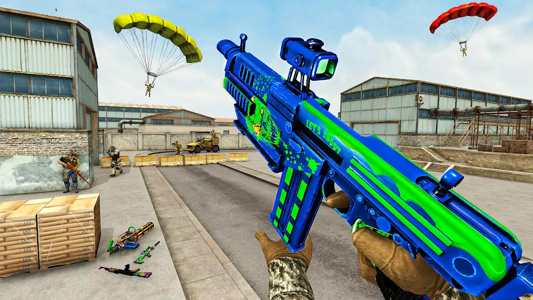 Play FPS Commando Mission Gun Games as an online game FPS Commando Mission Gun Games with UptoPlay