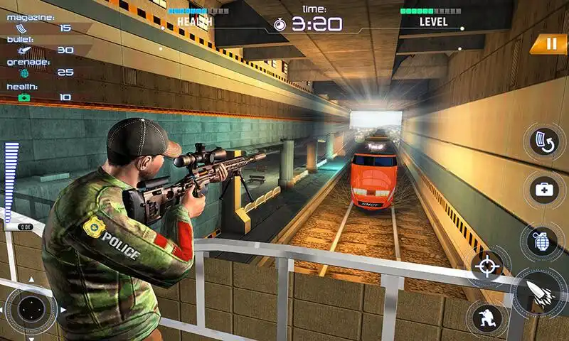 Play FPS Commando Train Gun Shooter  and enjoy FPS Commando Train Gun Shooter with UptoPlay