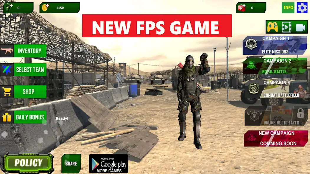 Play FPS Game: Battlegrounds Fire  and enjoy FPS Game: Battlegrounds Fire with UptoPlay