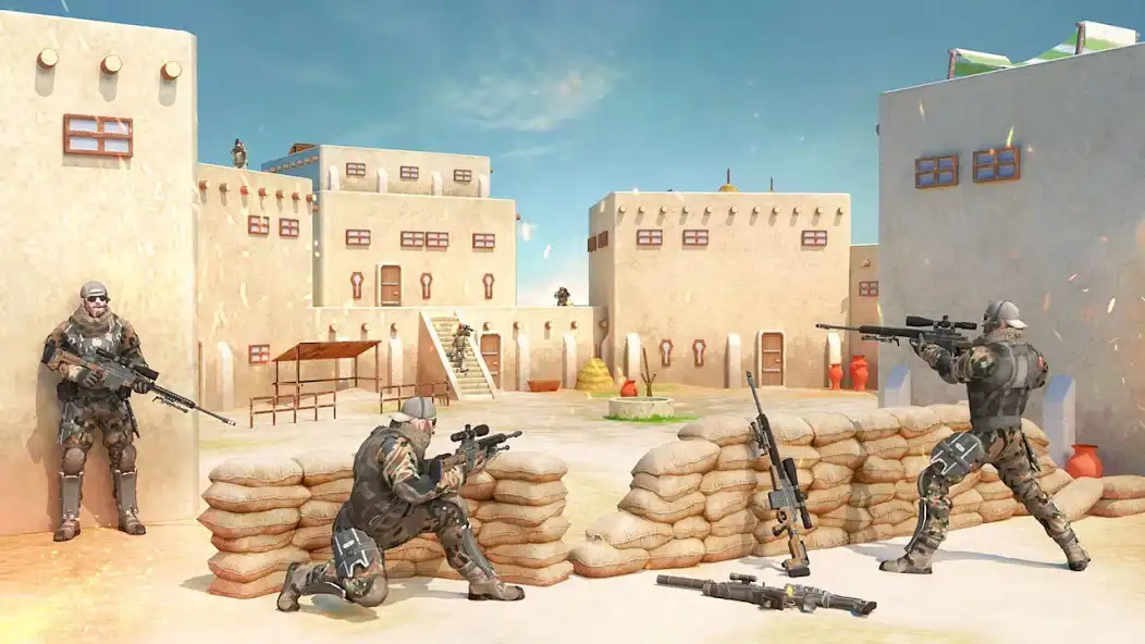 Play FPS Gun Shooting Sniper Games as an online game FPS Gun Shooting Sniper Games with UptoPlay