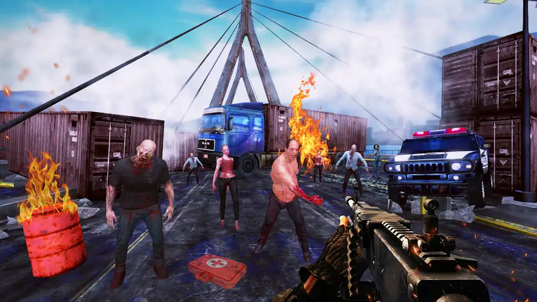 Play FPS Gun Shooting: Zombie Games  and enjoy FPS Gun Shooting: Zombie Games with UptoPlay