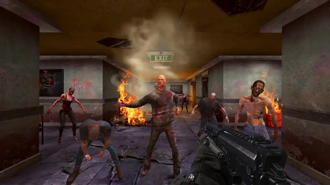Play FPS Gun Shooting: Zombie Games as an online game FPS Gun Shooting: Zombie Games with UptoPlay