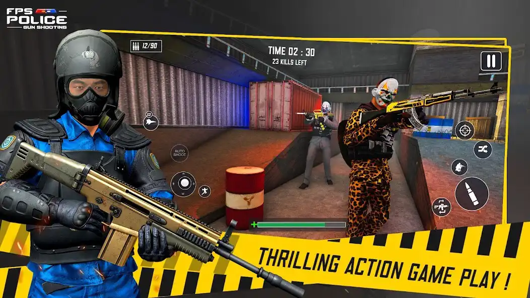 Play FPS Police: Gun Shooting Games  and enjoy FPS Police: Gun Shooting Games with UptoPlay
