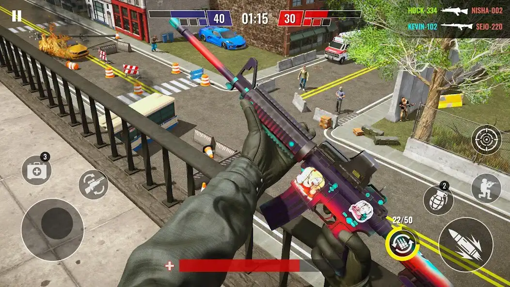 Play FPS Pro Shooter Gun Game 3D as an online game FPS Pro Shooter Gun Game 3D with UptoPlay