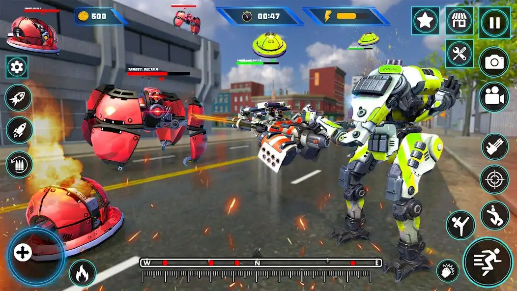 Play FPS Robot Shooting:Mech War 3D  and enjoy FPS Robot Shooting:Mech War 3D with UptoPlay