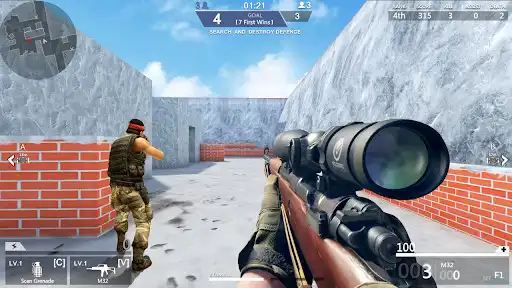 Play FPS Shooter Strike Missions as an online game FPS Shooter Strike Missions with UptoPlay