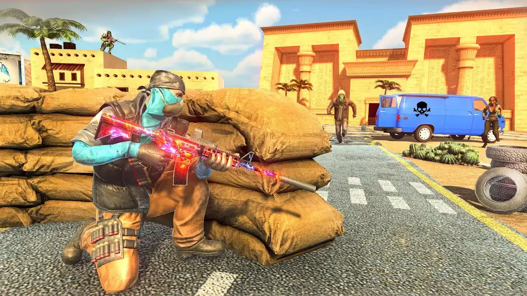 Play Fps Shooting Gun Games as an online game Fps Shooting Gun Games with UptoPlay