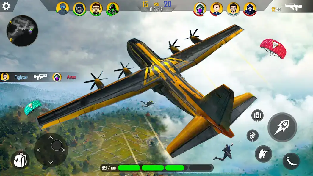 Play Fps Shooting Gun War: Gun Game as an online game Fps Shooting Gun War: Gun Game with UptoPlay
