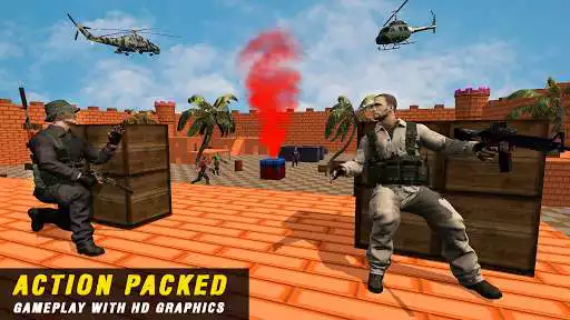 Play FPS Shooting Offline Gun Games as an online game FPS Shooting Offline Gun Games with UptoPlay