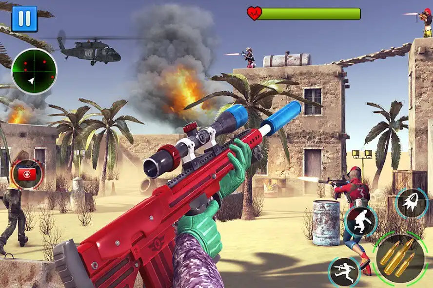 FPS Shooting Strike Game online game with UptoPlay