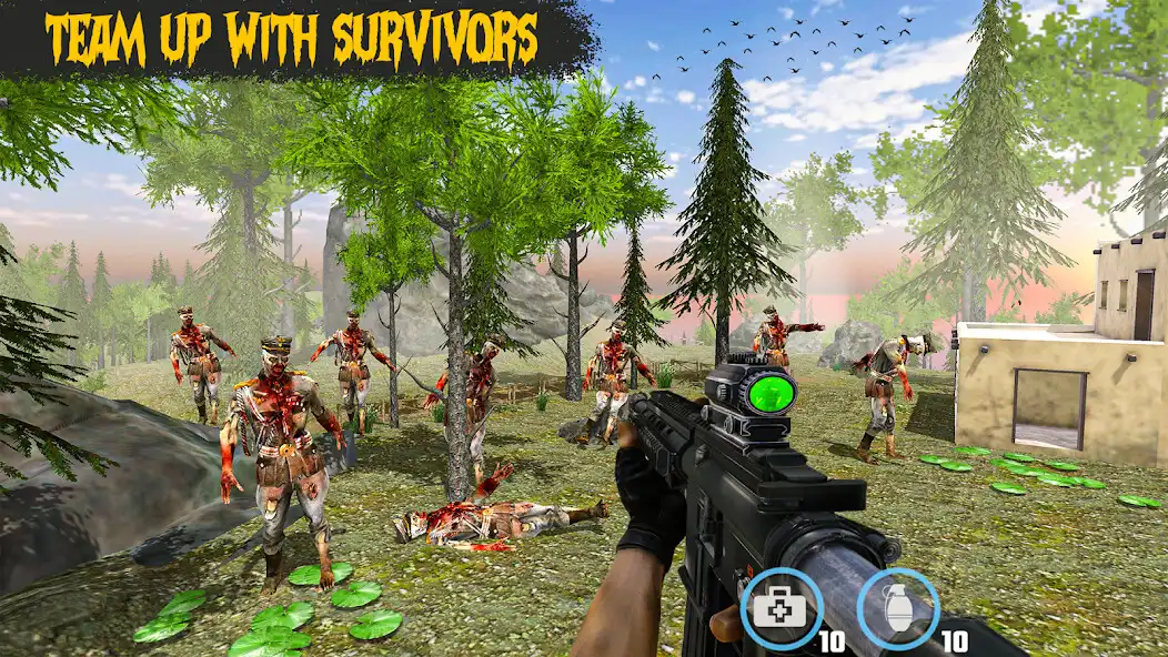 Play FPS Shooting Zombie games  and enjoy FPS Shooting Zombie games with UptoPlay