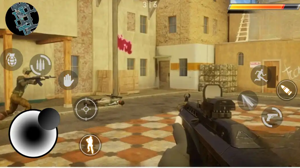 Play FPS Strike Online: War Games as an online game FPS Strike Online: War Games with UptoPlay