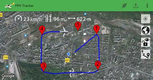 Play FPV Tracker as an online game FPV Tracker with UptoPlay