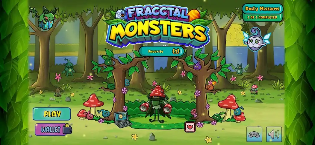 Play Fracctal Monsters as an online game Fracctal Monsters with UptoPlay