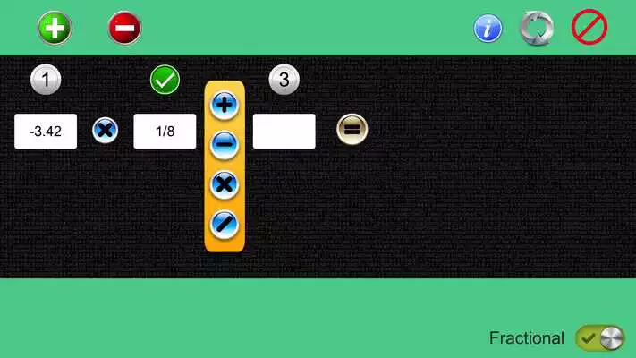 Play Fractional calculator Play Fractional calculator