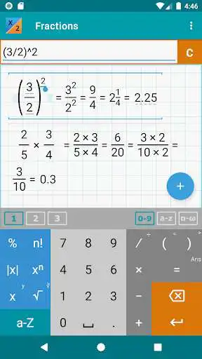Play Fraction Calculator + Math as an online game Fraction Calculator + Math with UptoPlay
