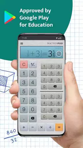 Play Fraction Calculator Plus  and enjoy Fraction Calculator Plus with UptoPlay
