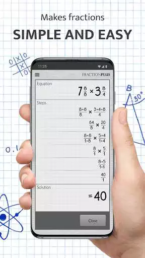Play Fraction Calculator Plus as an online game Fraction Calculator Plus with UptoPlay