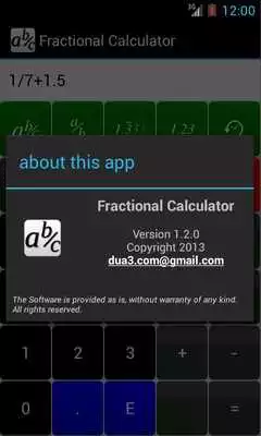 Play Fraction calculator
