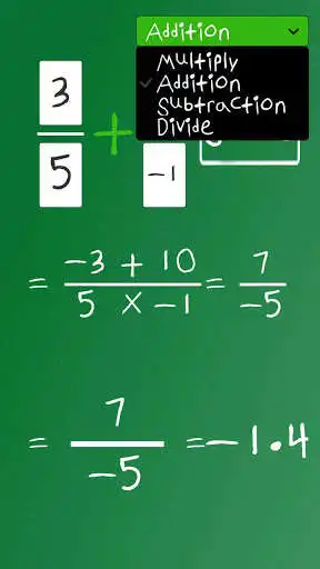 Play Fractions Calculator / Solve Fractions Operations as an online game Fractions Calculator / Solve Fractions Operations with UptoPlay