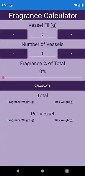 Play Fragrance Calculator by MattKayDev as an online game Fragrance Calculator by MattKayDev with UptoPlay