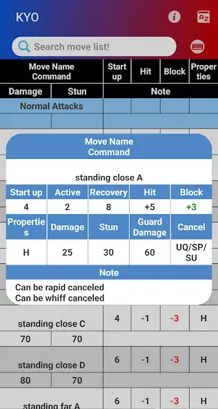 Play FRAMEDATA for KXV as an online game FRAMEDATA for KXV with UptoPlay