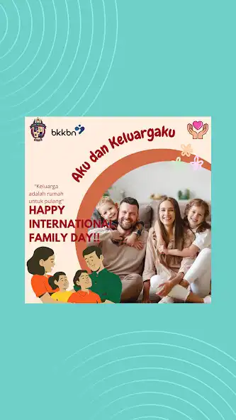 Play Frame Hari Keluarga Sedunia as an online game Frame Hari Keluarga Sedunia with UptoPlay