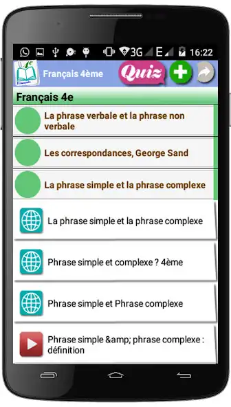 Play Français 4ème as an online game Français 4ème with UptoPlay