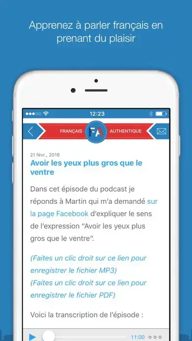 Play Français Authentique as an online game Français Authentique with UptoPlay
