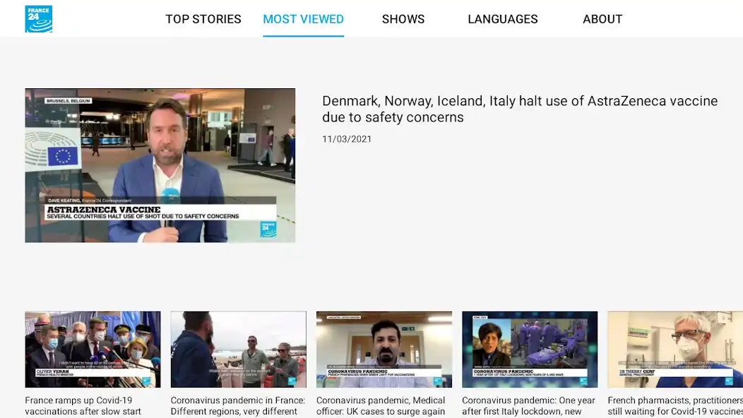 Play FRANCE 24 - Android TV as an online game FRANCE 24 - Android TV with UptoPlay
