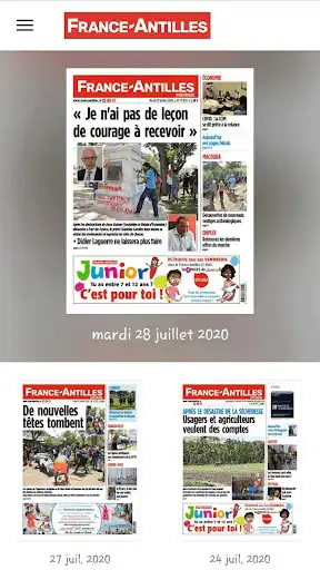 Play France-Antilles Martinique Journal  and enjoy France-Antilles Martinique Journal with UptoPlay