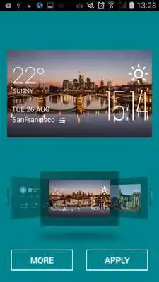 Play Frankfurt weather widget