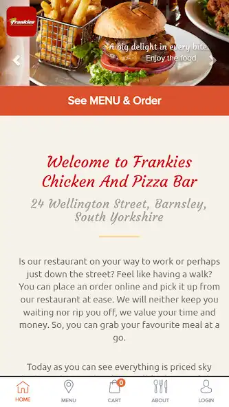 Play Frankies Chicken And Pizza Bar  and enjoy Frankies Chicken And Pizza Bar with UptoPlay