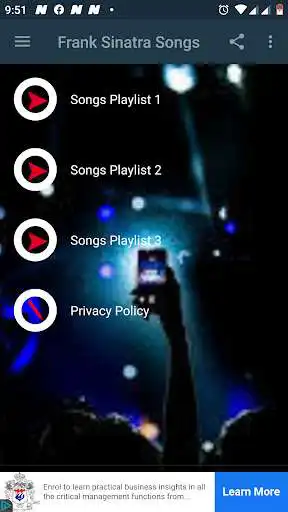 Play Frank Sinatra Songs as an online game Frank Sinatra Songs with UptoPlay
