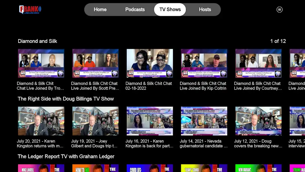 Play FrankSpeech as an online game FrankSpeech with UptoPlay