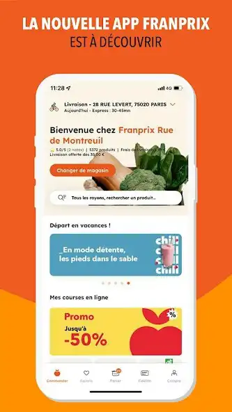 Play franprix: Livraison de courses as an online game franprix: Livraison de courses with UptoPlay