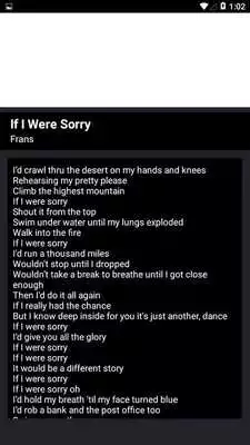 Play Frans - If I Were Sorry (Songs and Lyrics)