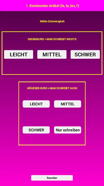 Play Französische Grammatik G  and enjoy Französische Grammatik G with UptoPlay