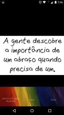 Play frases abracos em imagens